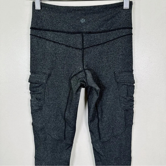 Lululemon Womens Size 4 Camel Cargo Pant - Picture 9 of 14